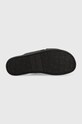 Calvin Klein klapki skórzane CRISS CROSS SANDAL LTH HM0HM01069 czarny
