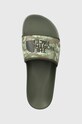 The North Face papuci BASE CAMP SLIDE III verde NF0A4T2RIYL1