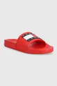 Шлепанцы Tommy Jeans POOL SLIDE ESS красный