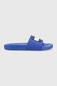 Шльопанці Tommy Jeans POOL SLIDE ESS блакитний EM0EM01191