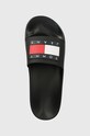 Шлепанцы Tommy Jeans POOL SLIDE ESS чёрный EM0EM01191
