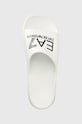 EA7 Emporio Armani klapki XBP008 XK337 D611 biały XBP008.XK337.D611