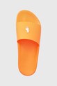 Polo Ralph Lauren klapki Polo Slide pomarańczowy 809892945005