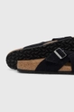 Παντόφλες σουέτ Birkenstock LUGANO SFB  Πάνω μέρος: Δέρμα σαμουά Εσωτερικό: Δέρμα σαμουά Σόλα: Συνθετικό ύφασμα