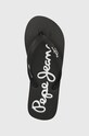 Žabky Pepe Jeans BAY BEACH čierna PMS70128