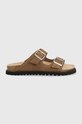 Pantofle Pepe Jeans URBAN hnědá PMS90104