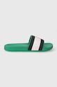 Tommy Hilfiger klapki RUBBER TH FLAG POOL SLIDE FM0FM04263 zielony SS24
