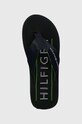 Джапанки Tommy Hilfiger MASSAGE FOOTBED BEACH SANDAL тъмносин FM0FM04474