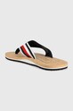 Obuwie Tommy Hilfiger japonki HILFIHER CORK BEACH SANDAL FM0FM04475 granatowy
