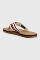 Взуття В'єтнамки Tommy Hilfiger HILFIGER LEATHER BEACH SANDAL FM0FM04548 коричневий