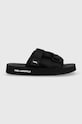 Karl Lagerfeld klapki ATLANTIK czarny KL70505.H0X