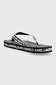 Încălțăminte Karl Lagerfeld slapi KOSTA MNS KL71003.Y01 negru