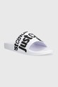 Just Cavalli klapki 74QB3SZ1ZS785003 biały SS23