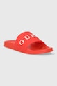 Obuwie Guess klapki SLIDES F3GZ05.BB00F.G5K6 czerwony