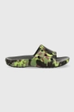 πράσινο Παντόφλες Crocs Classic Spray Camo Slide Ανδρικά