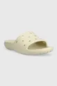 Crocs klapki Classic Slide beżowy