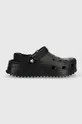 μαύρο Παντόφλες Crocs Classic Hiker Clog Ανδρικά