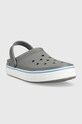 Crocs klapki Crocband Clean Clog 208371.025 szary AW23