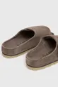 Birkenstock suede sliders x Fear Of God  Uppers: Suede Inside: Suede Outsole: Synthetic material