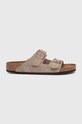 Шлепанцы Birkenstock Arizona VL 0051461 текстиль бежевый 0051461