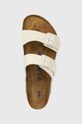 Замшевые шлепанцы Birkenstock Arizona серый 1024554
