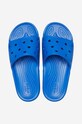 Crocs klapki Classic Slide 206121 niebieski 206121.BLUE.BOLT