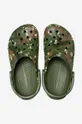Crocs klapki Seasonal Printed Clog 206230 zielony