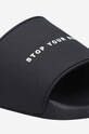 Rick Owens sliders Rubber Slippers DU01C6821.RUBP11.BLACK black