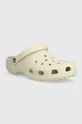 Crocs klapki Classic beżowy