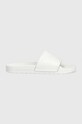 Pantofle Emporio Armani Underwear XVPS04 XN747 00001 plochý bílá XVPS04.XN747.00001