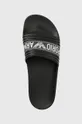 czarny Emporio Armani Underwear klapki