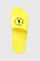 Polo Ralph Lauren klapki Polo Slide żółty 809892947004