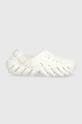 λευκό Παντόφλες Crocs Echo Clog Unisex