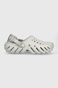 Crocs papuci Echo Clog sintetic gri 207937.1FT