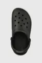 nero Crocs ciabatte slide Crocband Clean Clog