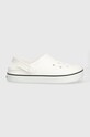 Pantofle Crocs Crocband Clean Clog plochý bílá 208371.100