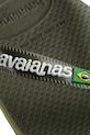 Žabky Havaianas BRASIL LOGO zelená 4110850.3058