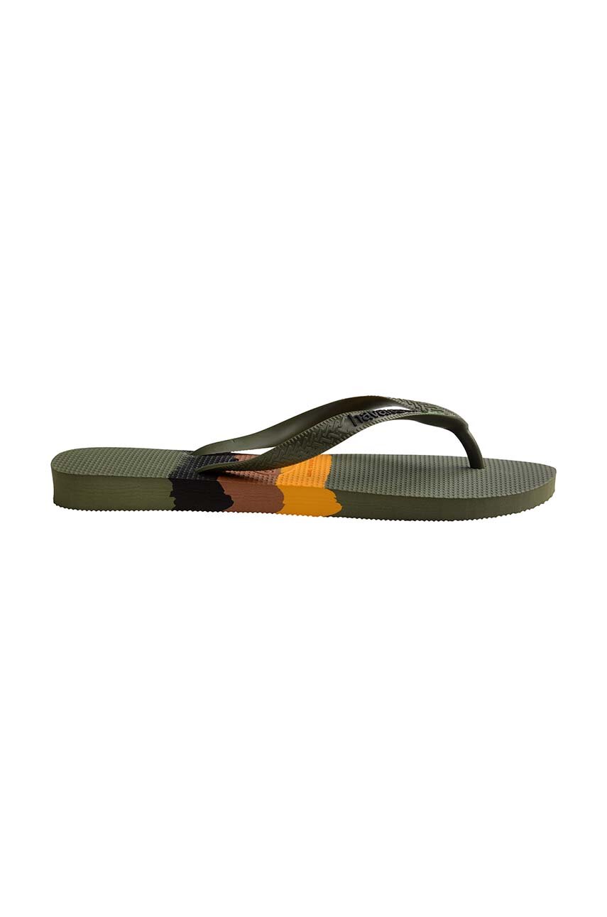 Obuwie Havaianas japonki BRASIL TECH 4147239.0869 zielony