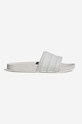 adidas Originals leather sliders Adilette FZ6450 grain leather gray FZ6450