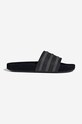 adidas Originals leather sliders Adilette FZ6451 grain leather black FZ6451