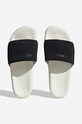 Замшеві шльопанці adidas Originals Adilette FZ6483 чорний FZ6483
