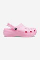 Crocs klapki Classic Platform Clog platforma różowy 206750.FLAMINGO