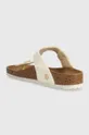 Birkenstock sliders Eggshell Uppers: Textile material Inside: Textile material Outsole: Synthetic material