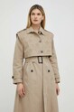 Trench kabát Bruuns Bazaar Campa Iva béžová BBW3205