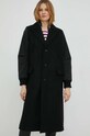 G-Star płaszcz wełniany D22031.B965 czarny SS23