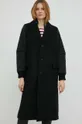 G-Star Raw cappotto in lana nero
