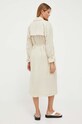 Trench kabát Samsoe Samsoe F23100046 béžová SS23