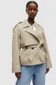 Βαμβακερό παλτό AllSaints  Κύριο υλικό: 100% Βαμβάκι Φόδρα: 57% Βισκόζη, 43% Βαμβάκι