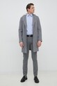 Палто с вълна BOSS 50484802 сив SS23