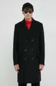 Vlnený kabát G-Star Raw čierna